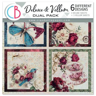 Ciao Bella Bohemian Burgundy - Deluxe Paper & Vellum
